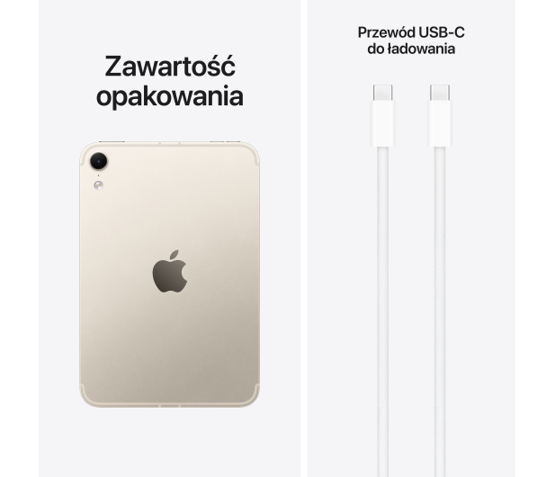 Apple iPad Mini 8gen 256GB 5G Księżycowa Poświata - 1619712 - zdjęcie 10
